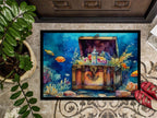 Under the sea Treasure Chest Doormat 24x36in - 
