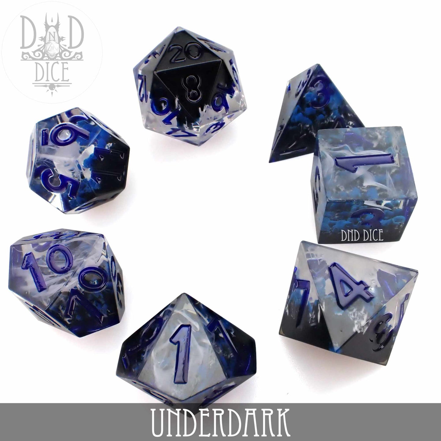 Underdark Handmade Dice Set