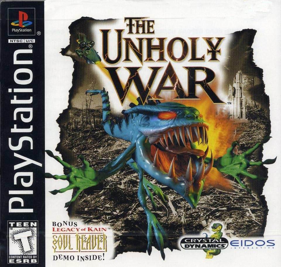 The Unholy War (Playstation) - Game Manual Only