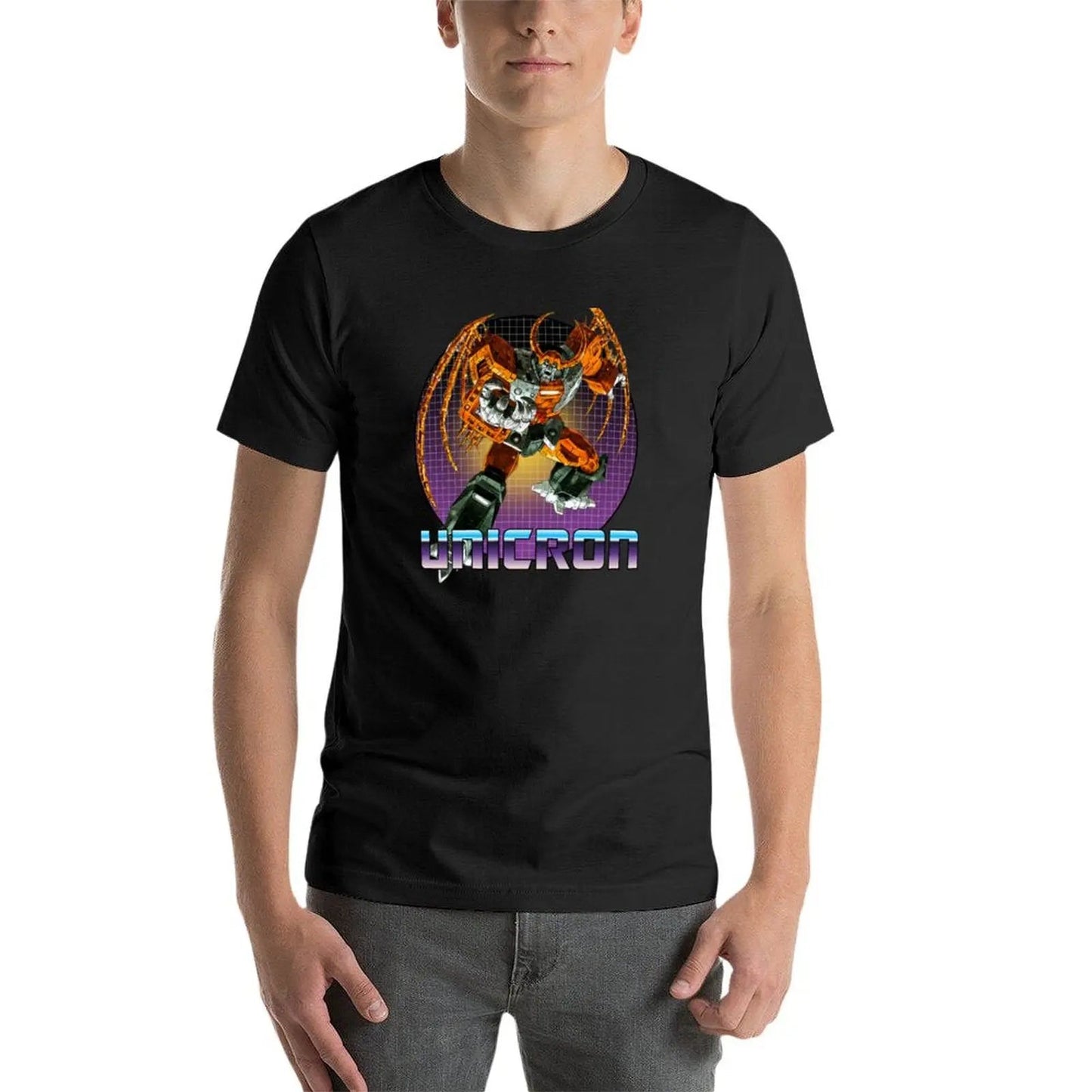 Unicron Decepticon Transformer G1 V2 T-Shirt customizeds customs design your own for a boy shirts graphic tees Men's clothing