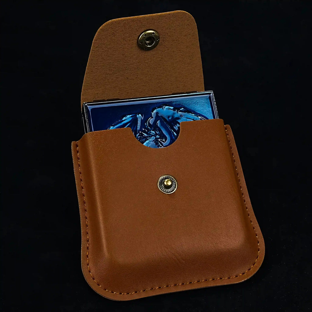 Unique Metal Foldable Dice Box with Magnets 7 in 1 Roulette DND Dice Spinner