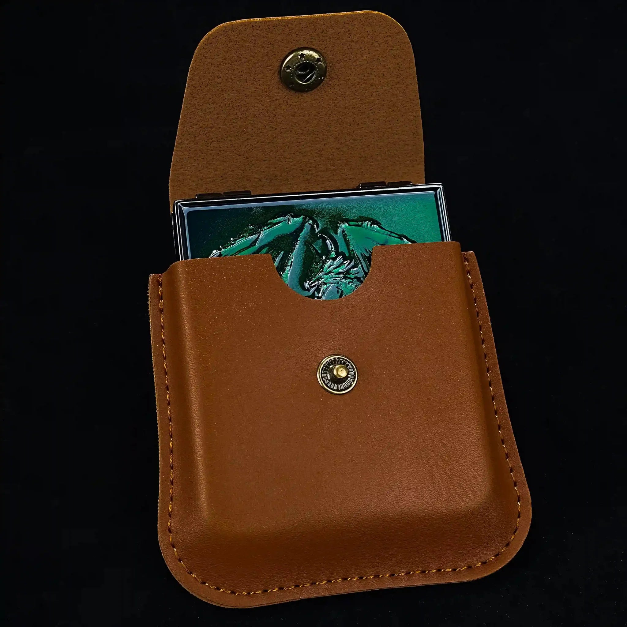 Unique Metal Foldable Dice Box with Magnets 7 in 1 Roulette DND Dice Spinner