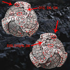 Unique Spinning Dice: 7 in 1 Spinning Gear Mechanical Knife Fidget Spinner Roulette Dice