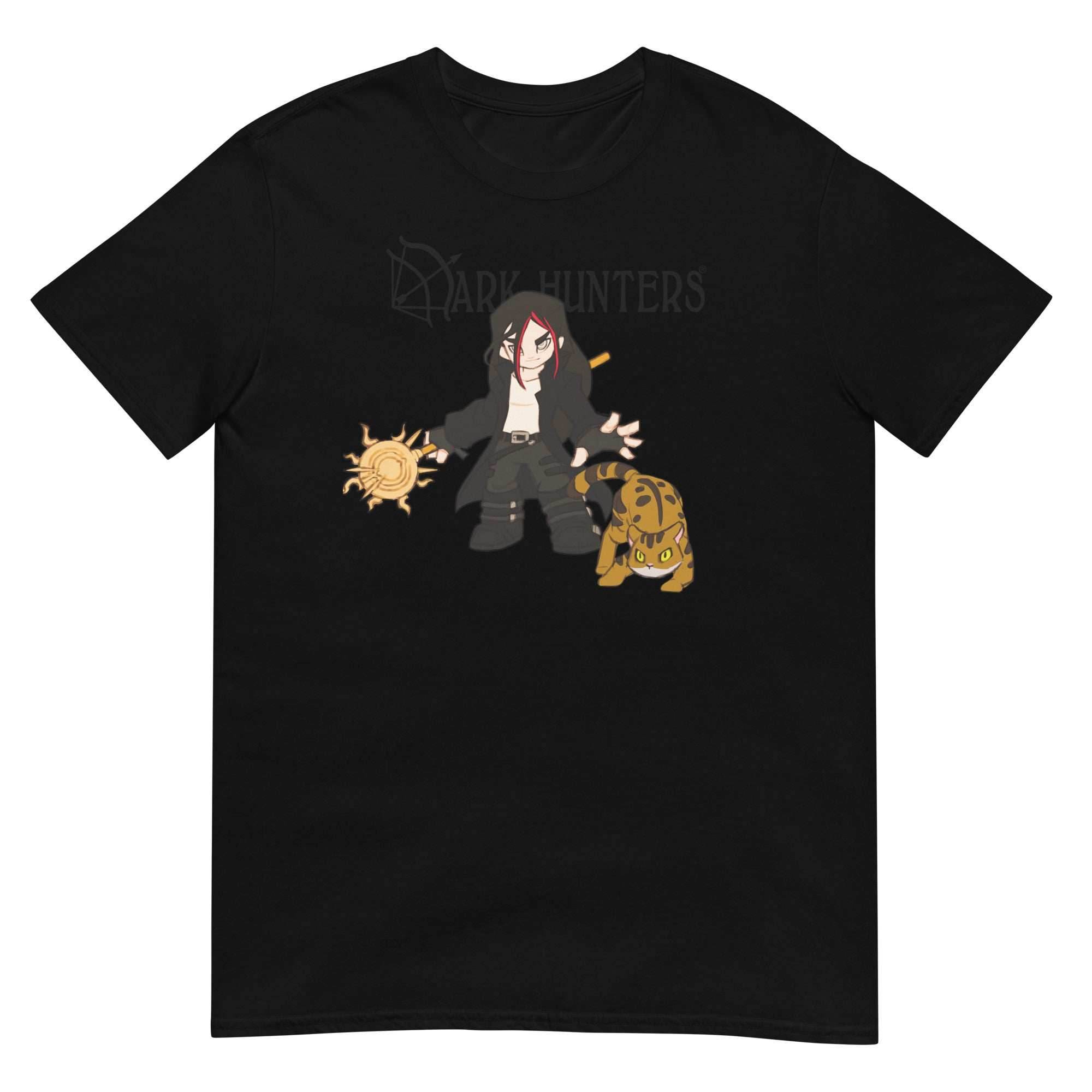 Acheron Dark-Hunter Gray Logo Short-Sleeve Unisex T-Shirt - Black / S