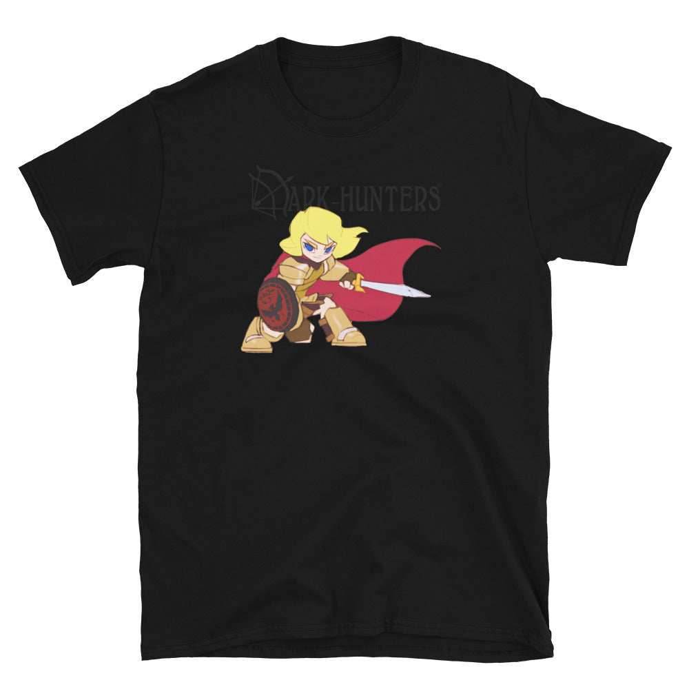 Styxx Dark-Hunter Gray Logo Short-Sleeve Unisex T-Shirt - Black / S