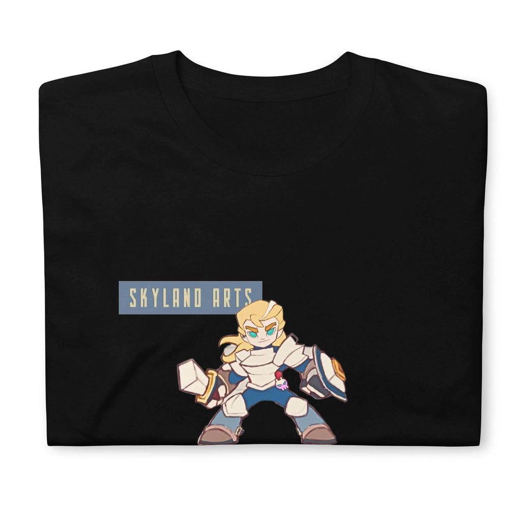Skyland Arts Intrepid Fighter short-Sleeve Unisex T-Shirt - Black / S