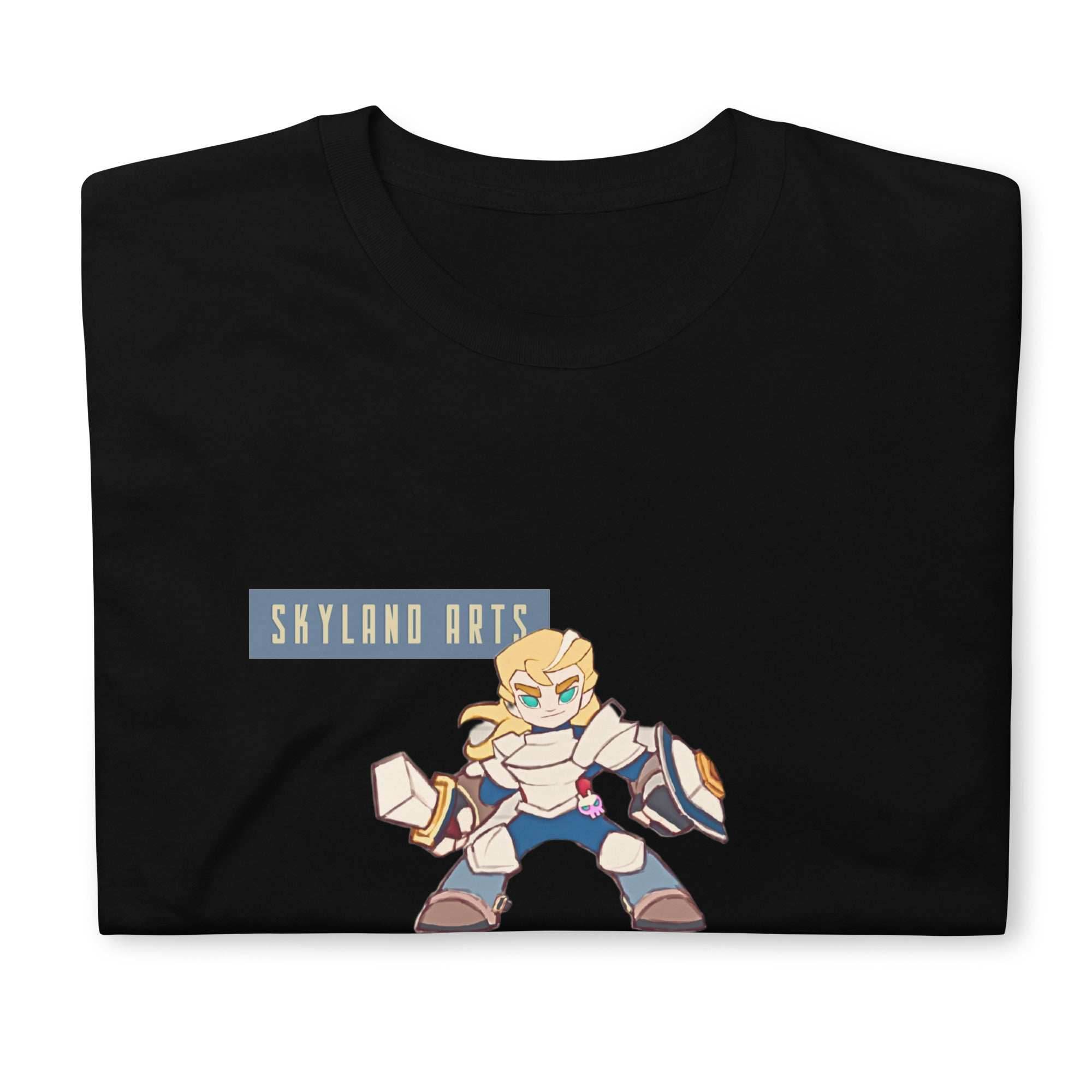 Skyland Arts Intrepid Fighter short-Sleeve Unisex T-Shirt - Black / S