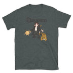 Acheron Dark-Hunter Black Logo Short-Sleeve Unisex T-Shirt - Dark Heather / S