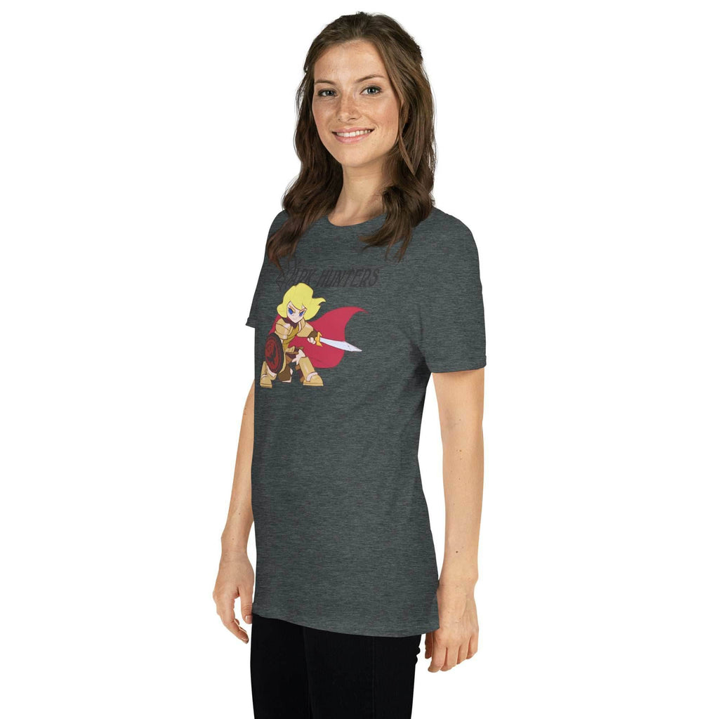 Styxx Dark-Hunter Black Logo Short-Sleeve Unisex T-Shirt - Purple / S