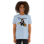 Acheron Dark-Hunter Black Logo Short-Sleeve Unisex T-Shirt - Purple / S