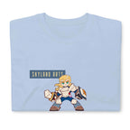 Skyland Arts Intrepid Fighter short-Sleeve Unisex T-Shirt - Light Blue / S