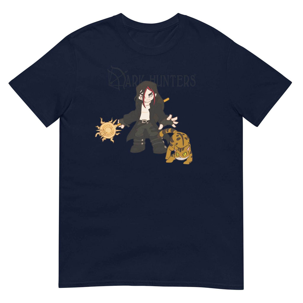 Acheron Dark-Hunter Gray Logo Short-Sleeve Unisex T-Shirt - Black / S