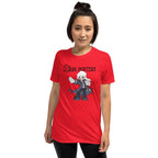 Urian Dark-Hunter Black Logo Short-Sleeve Unisex T-Shirt - Purple / S