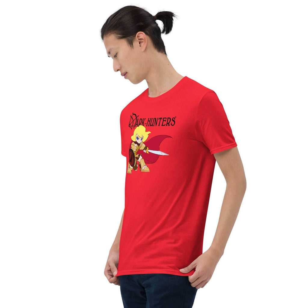 Styxx Dark-Hunter Black Logo Short-Sleeve Unisex T-Shirt - Purple / S