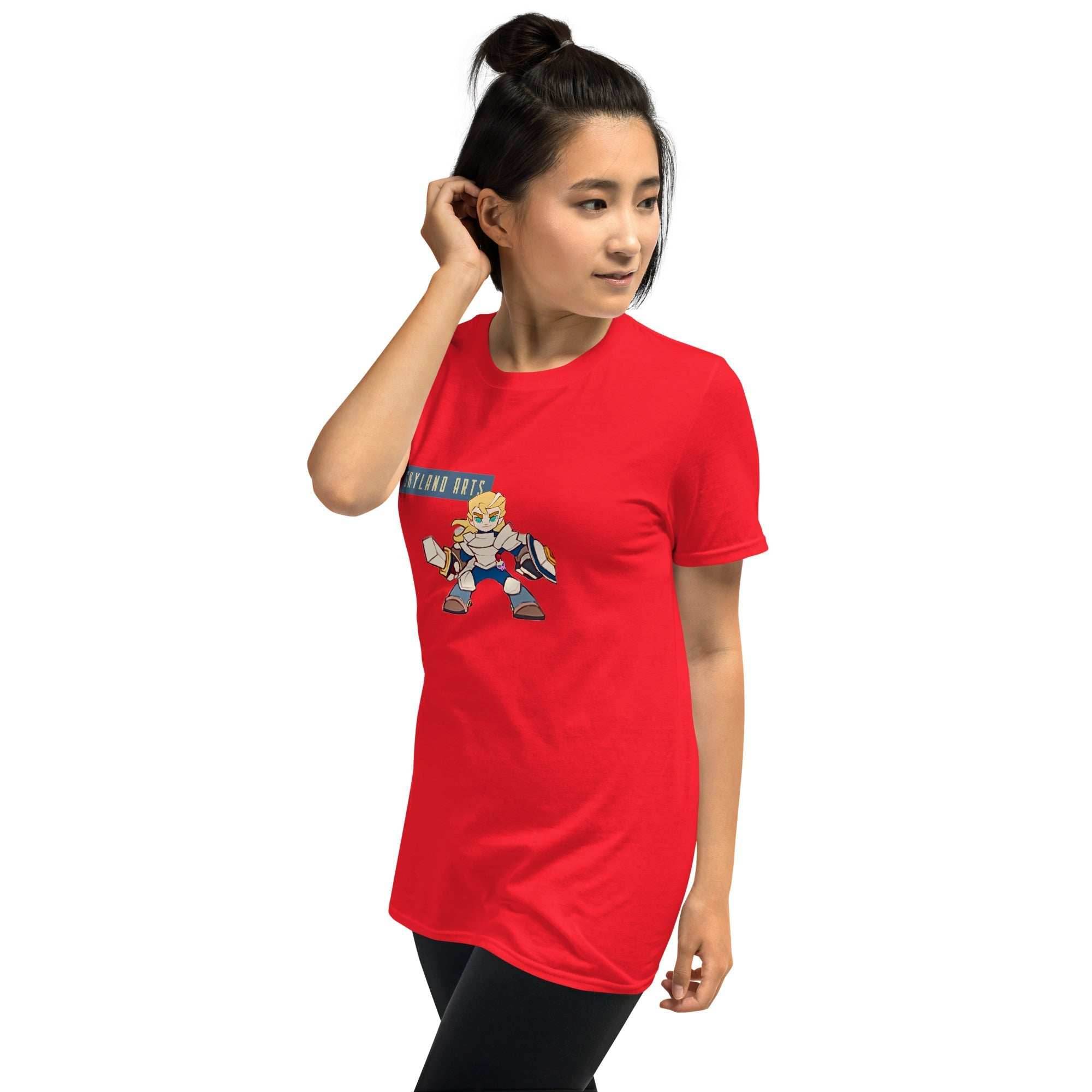 Skyland Arts Intrepid Fighter short-Sleeve Unisex T-Shirt - Black / S