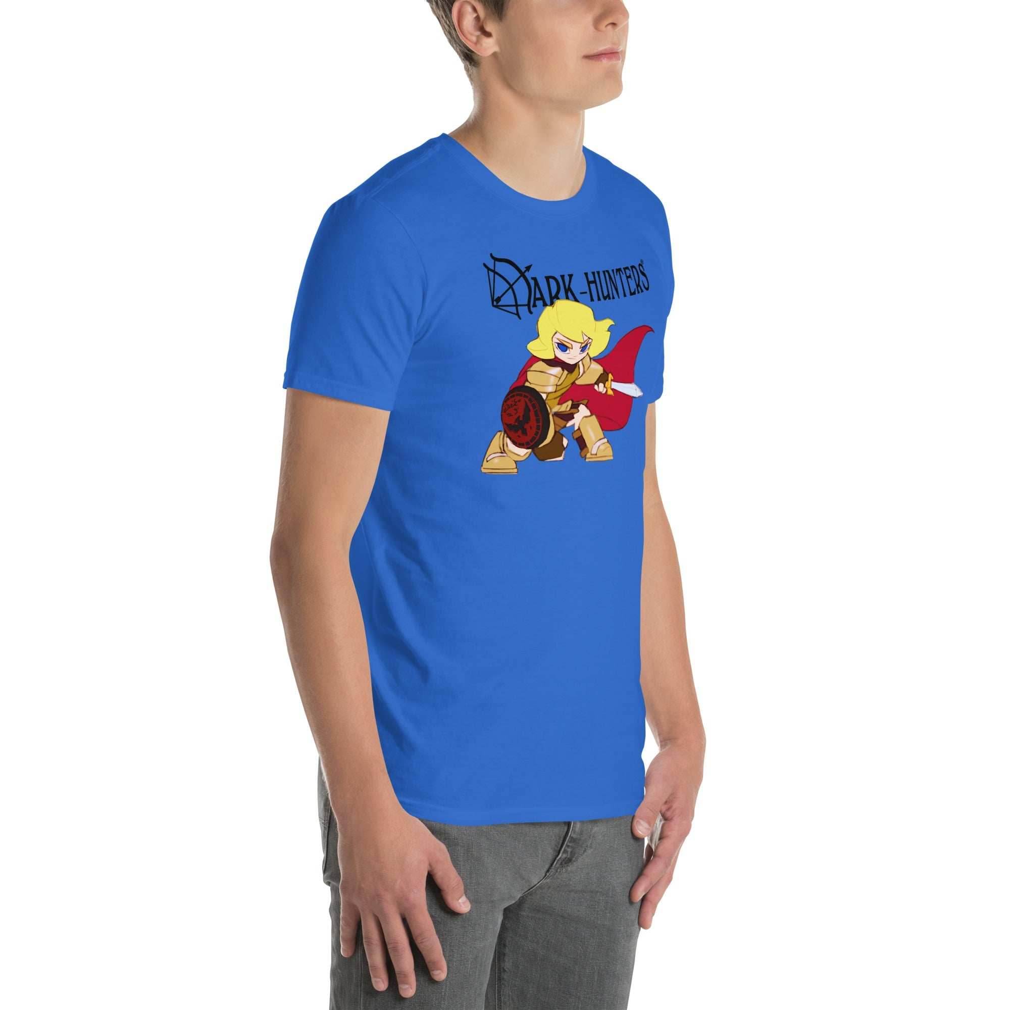 Styxx Dark-Hunter Black Logo Short-Sleeve Unisex T-Shirt - Purple / S