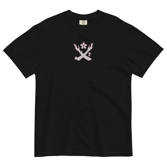 Robin Fleur Embroidered Comfort Colors® Anime Tee - Black / S