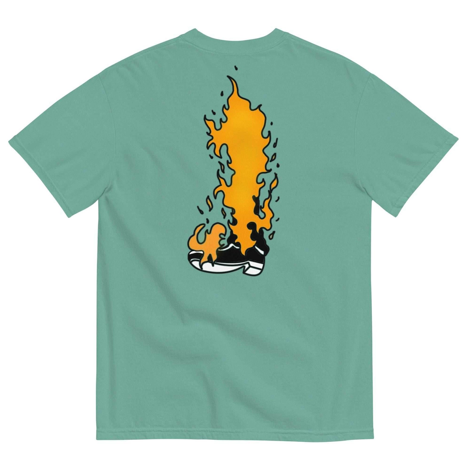 Black Leg Sanji Embroidered Comfort Colors® Anime Tee - Black / S