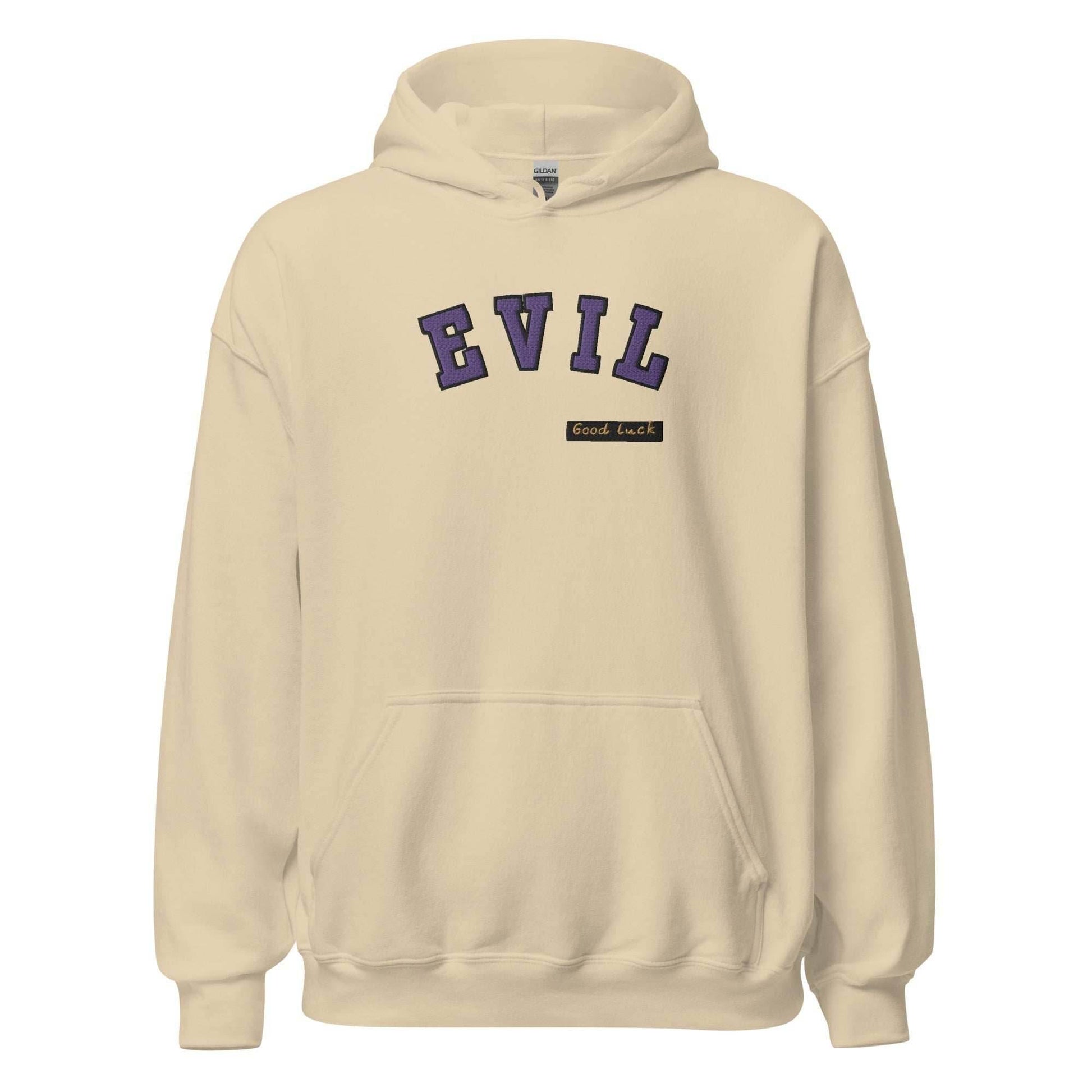 Nami Evil Embroidered Anime Hoodie - S