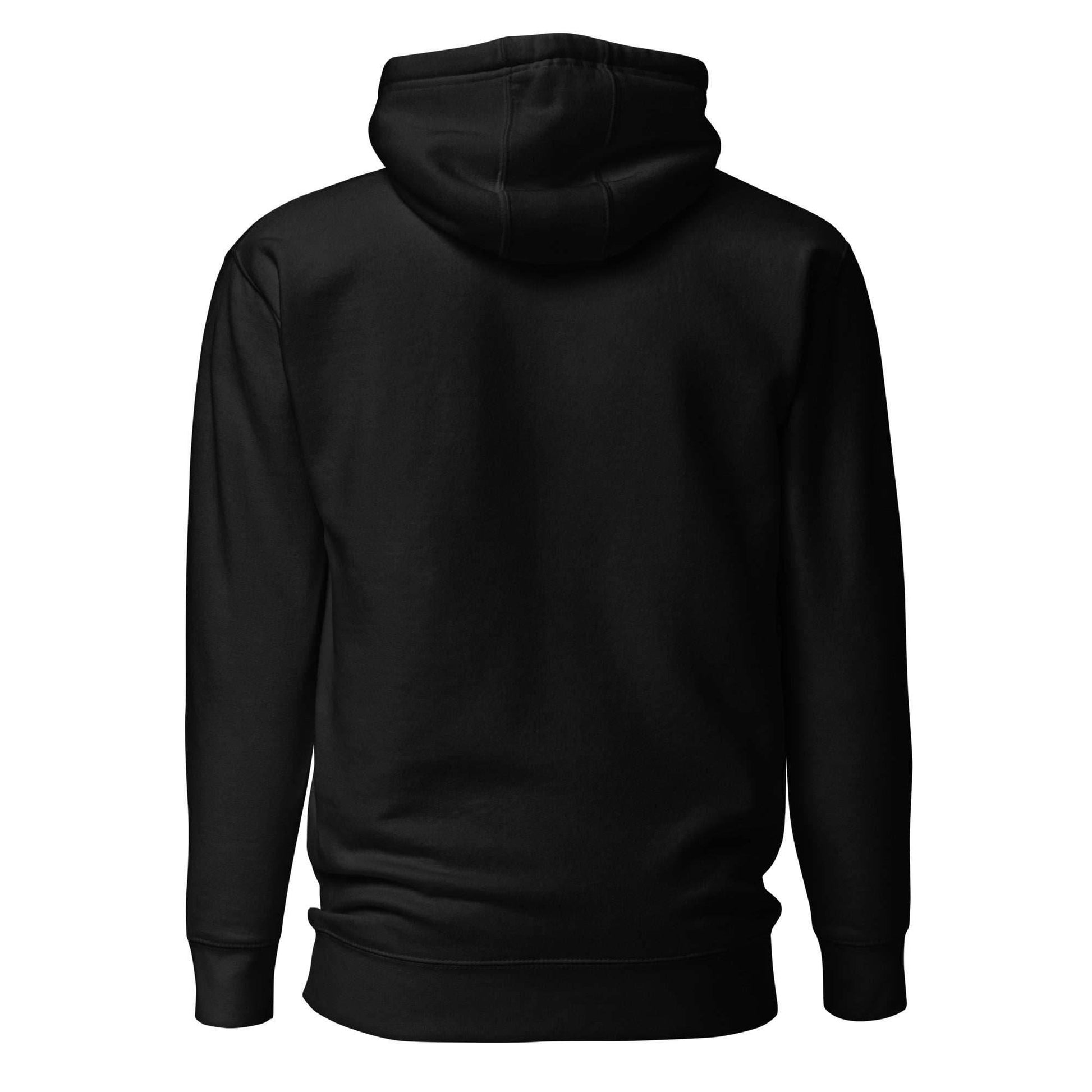 Pochita Heart Embroidered Premium Anime Hoodie - Black / S