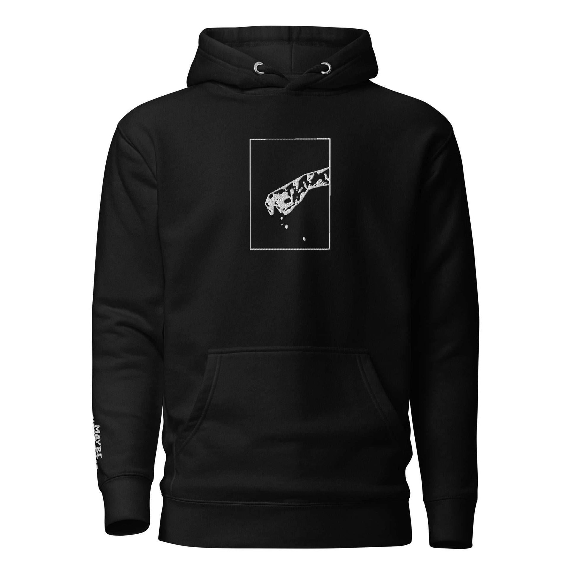 Maybe Next Time Itatchi Premium Embroidered Hoodie - Black / S