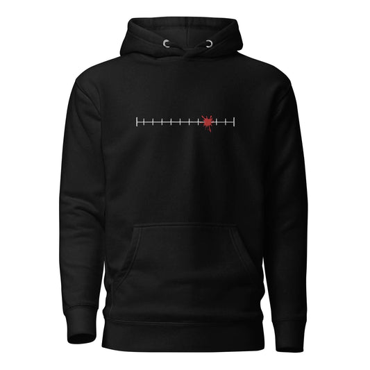 Nanami Ratio Technique Premium Embroidered Anime Hoodie - Black / S