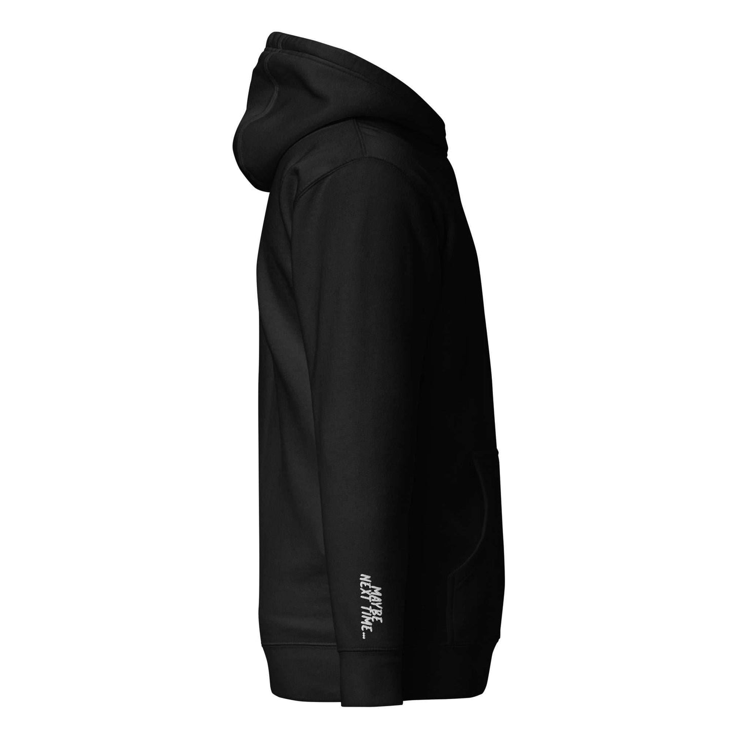 Maybe Next Time Itatchi Premium Embroidered Hoodie - Black / S