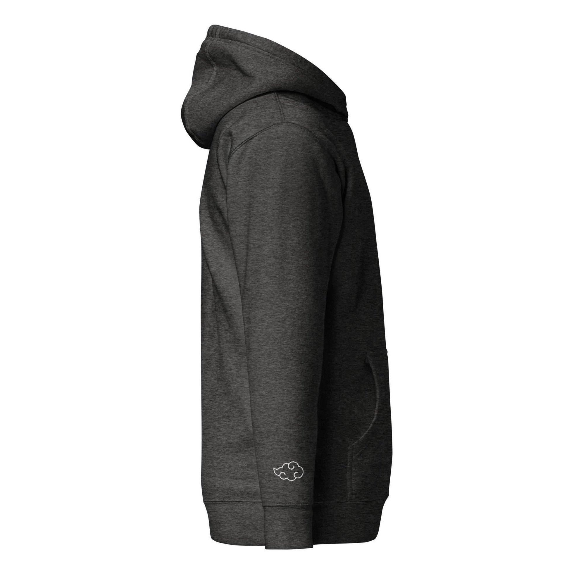 Akatsuki Premium Embroidered Hoodie - Black / S