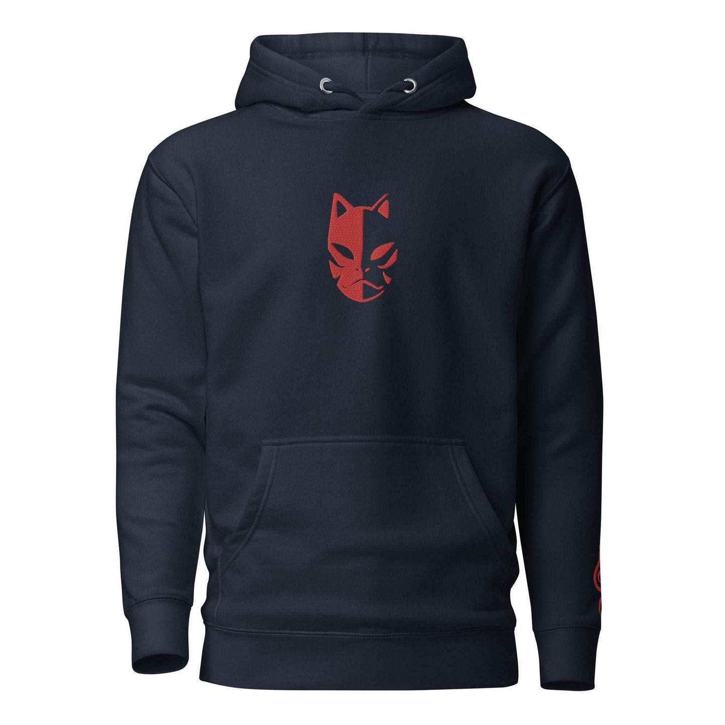 Anbu Embroidered Premium Hoodie - Navy / S