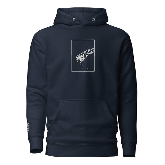 Maybe Next Time Itatchi Premium Embroidered Hoodie - Navy / S