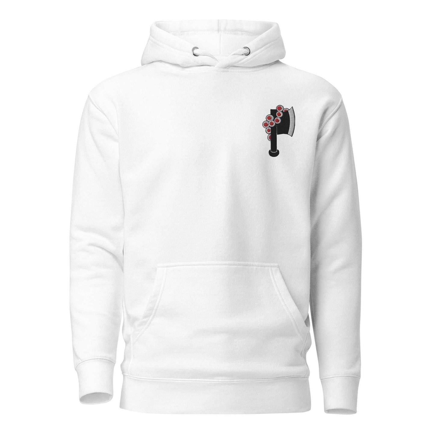 Gyomei Embroidered Unisex Anime Hoodie - Black / S