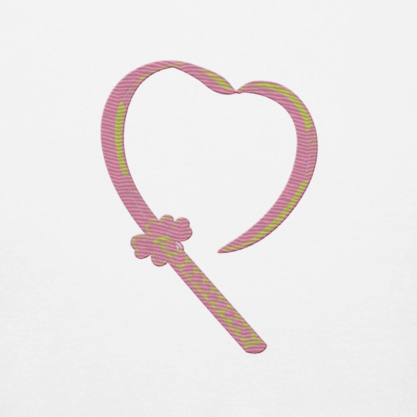 Mitsuri Sword Embroidered Unisex Anime Hoodie - Black / S