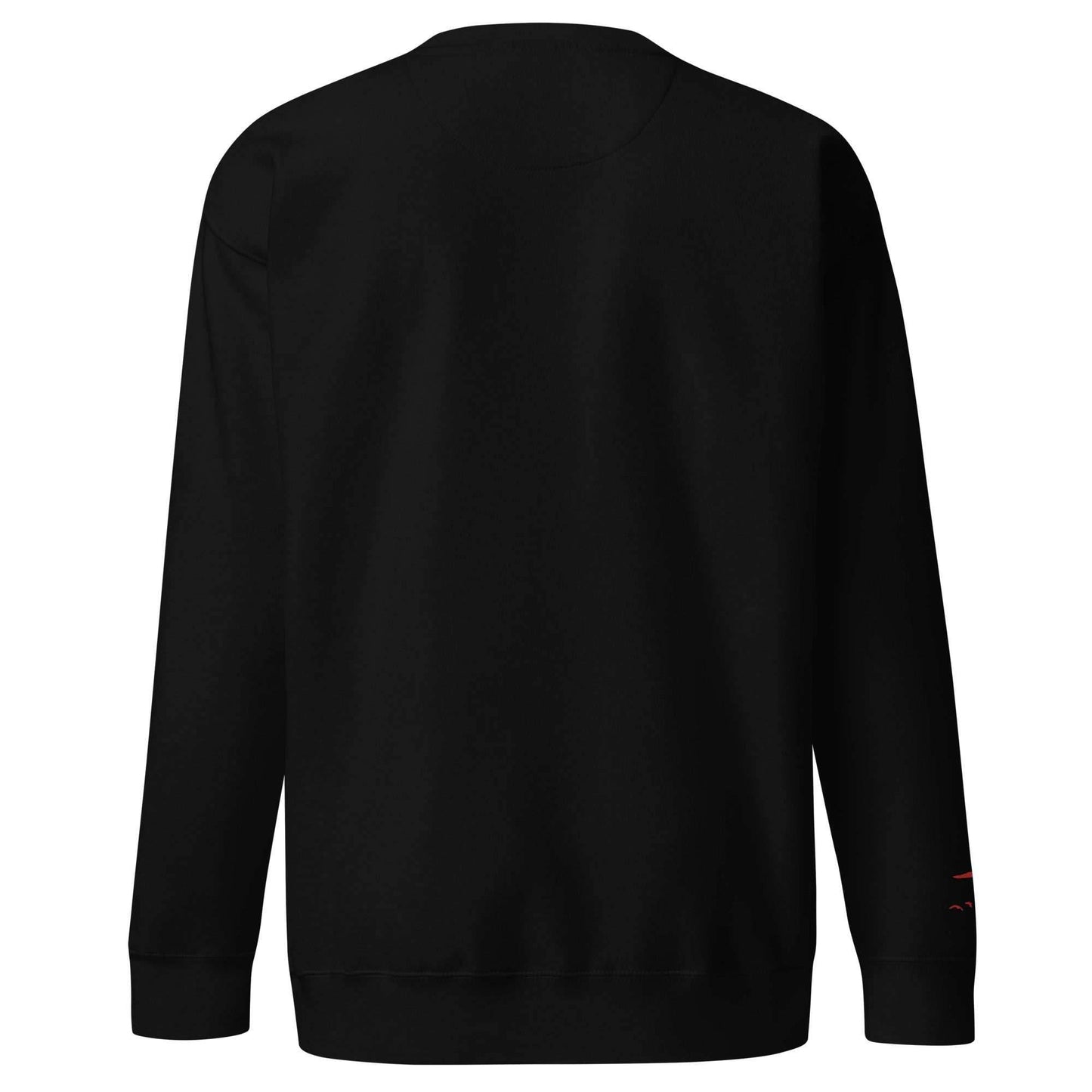Itatchi Embroidered Premium Crewneck Sweatshirt - Black / S
