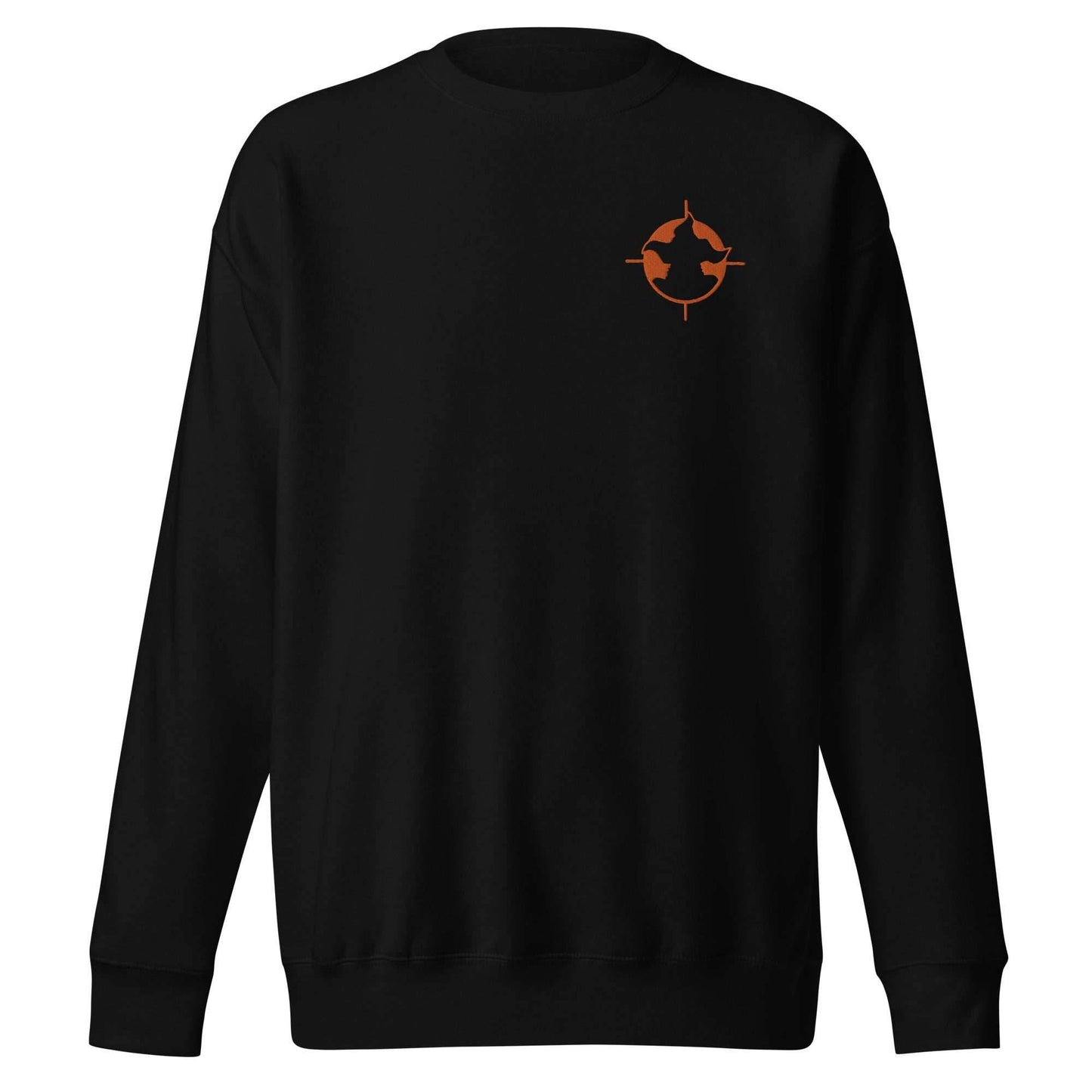 Usopp Sogeking Premium Embroidered Anime Crewneck Sweatshirt - Black / S