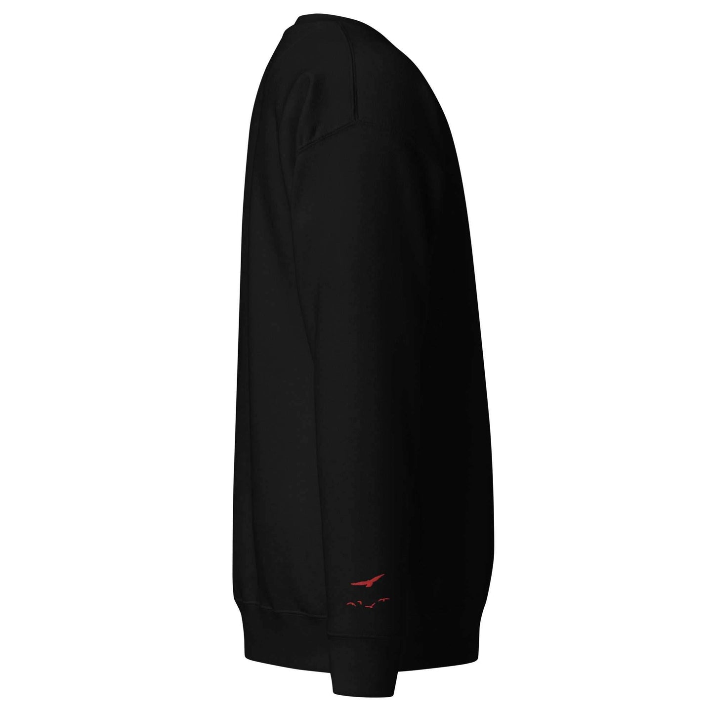 Itatchi Embroidered Premium Crewneck Sweatshirt - Black / S