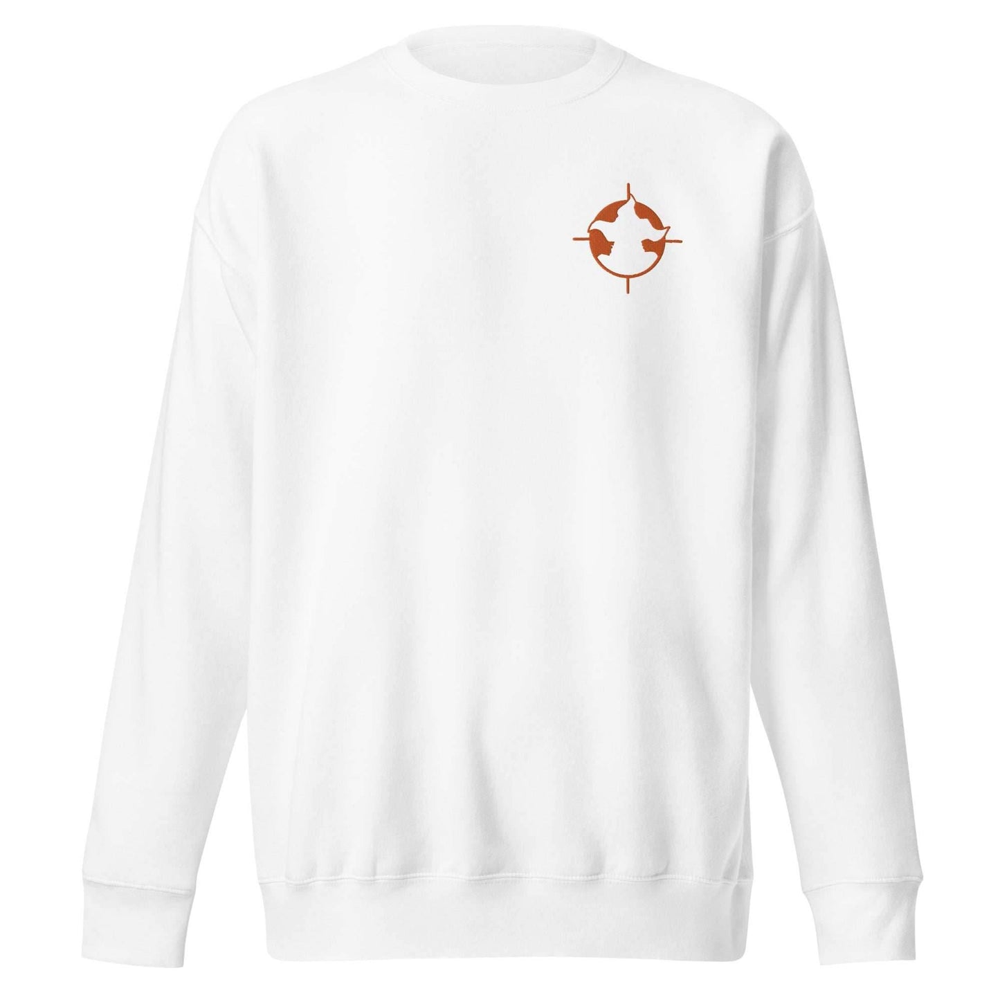 Usopp Sogeking Premium Embroidered Anime Crewneck Sweatshirt - White / S