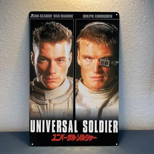 Universal Soldier metal poster 20x30cm