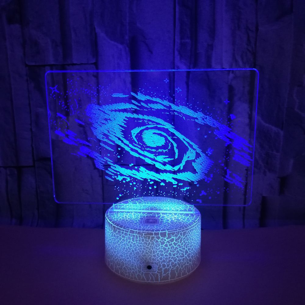 Universe 3D Small Night Lamp Colorful Visual Creativity