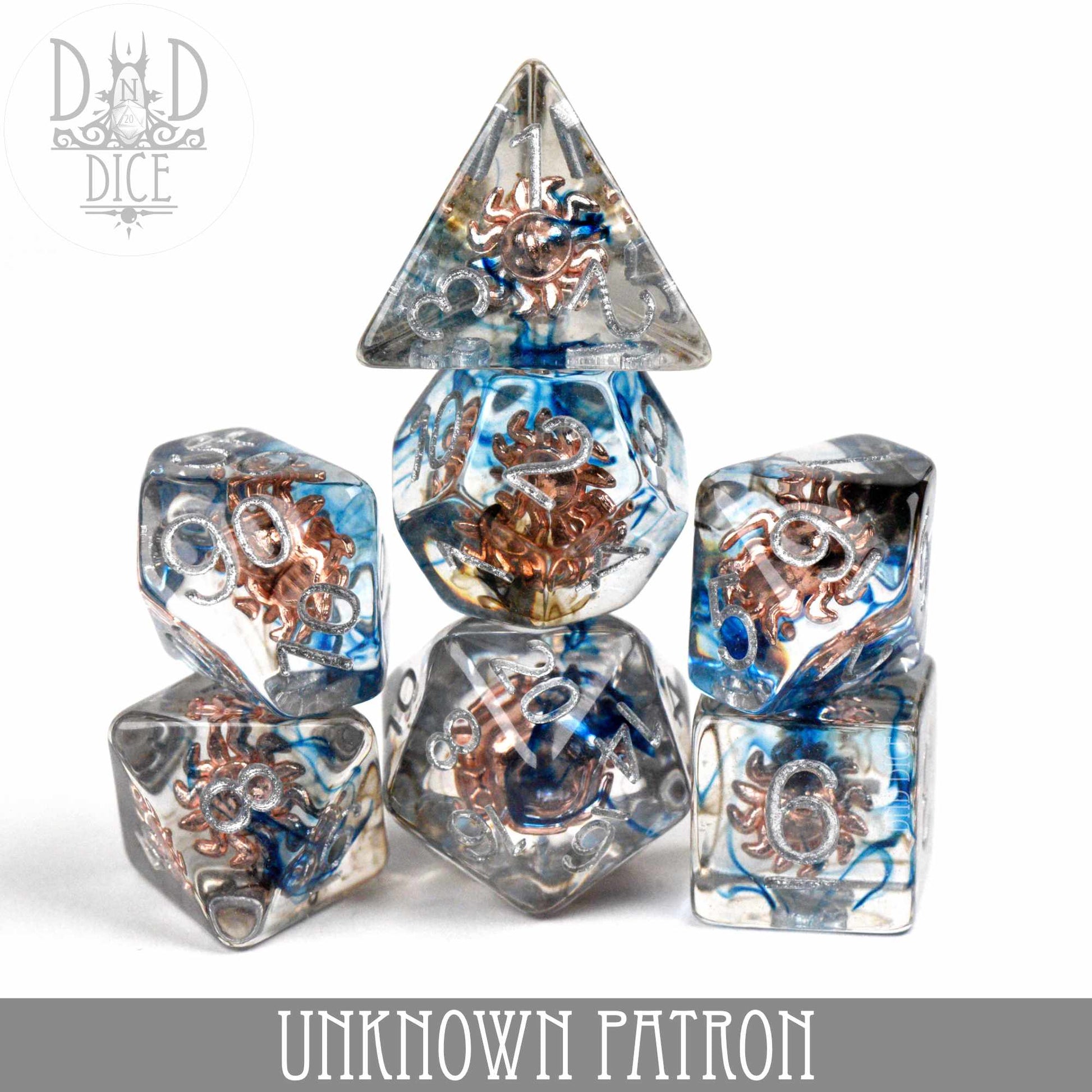 Unknown Patron Dice Set