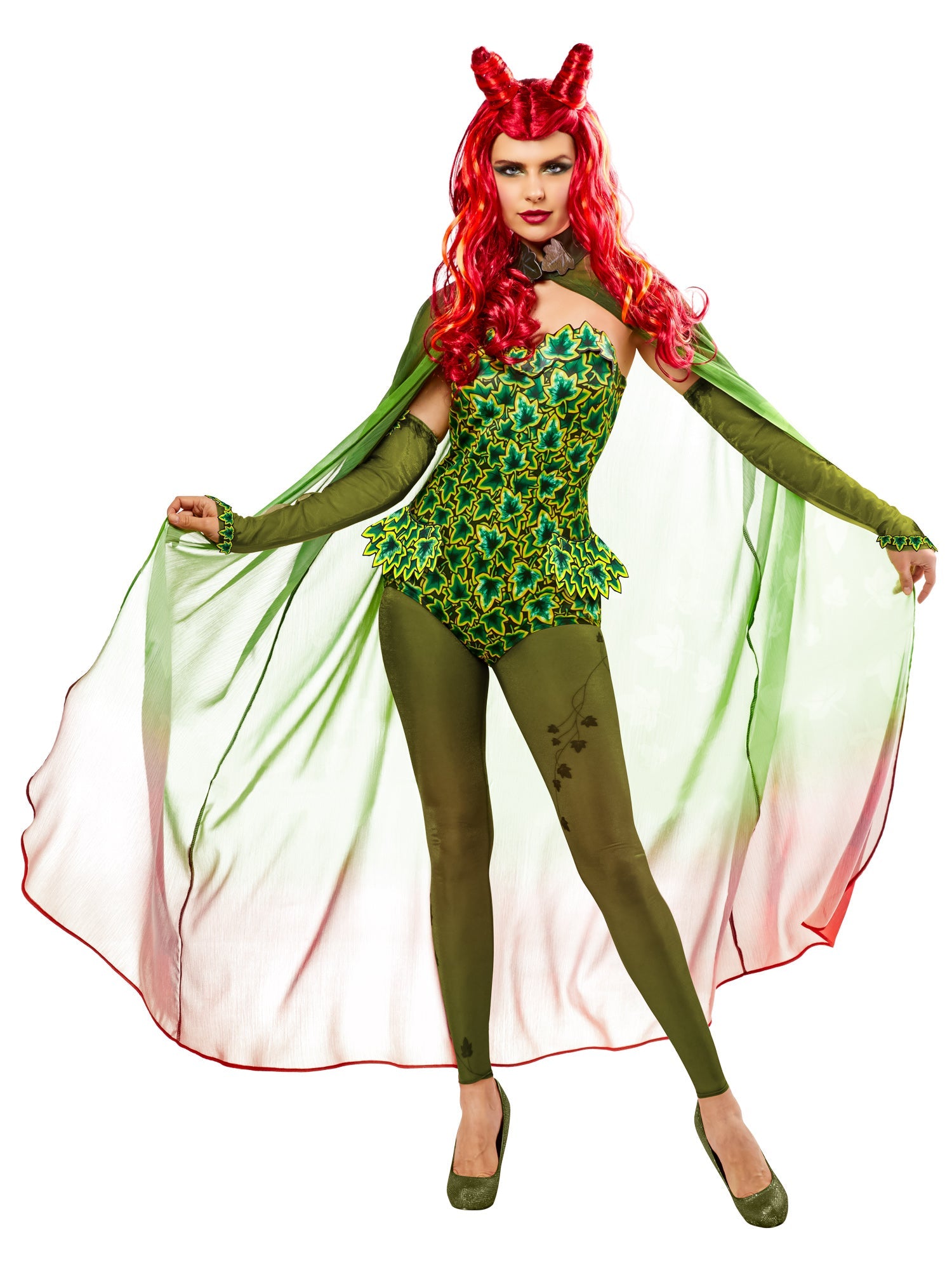 Poison Ivy Batman Green Women's Adult Costume Officially Licensed