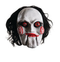 Rubie's Jigsaw Billy Adult Overhead Mask With Hair Saw