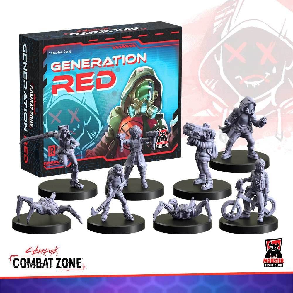 Cyberpunk Red Combat Zone: Generation RED Starter Gang - 