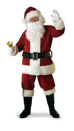 Ultra Deluxe Santa Claus Suit Adult Costume