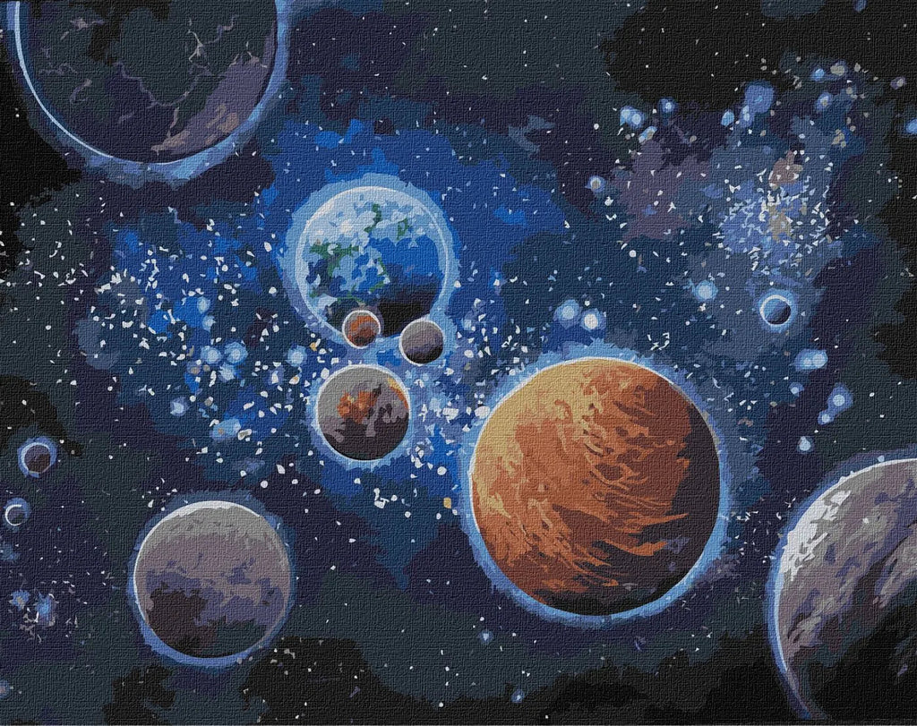 Secrets of the Worlds Painting by Numbers Kit by Ideyka KHO9551