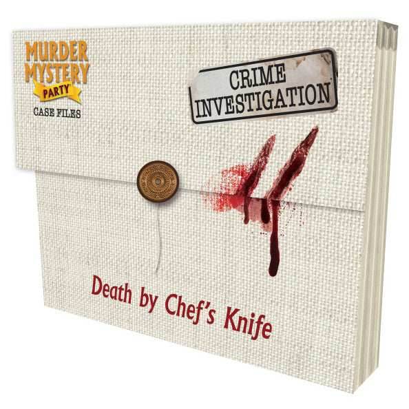 Murder Mystery Party: Case Files - Death by Chef's Knife - 