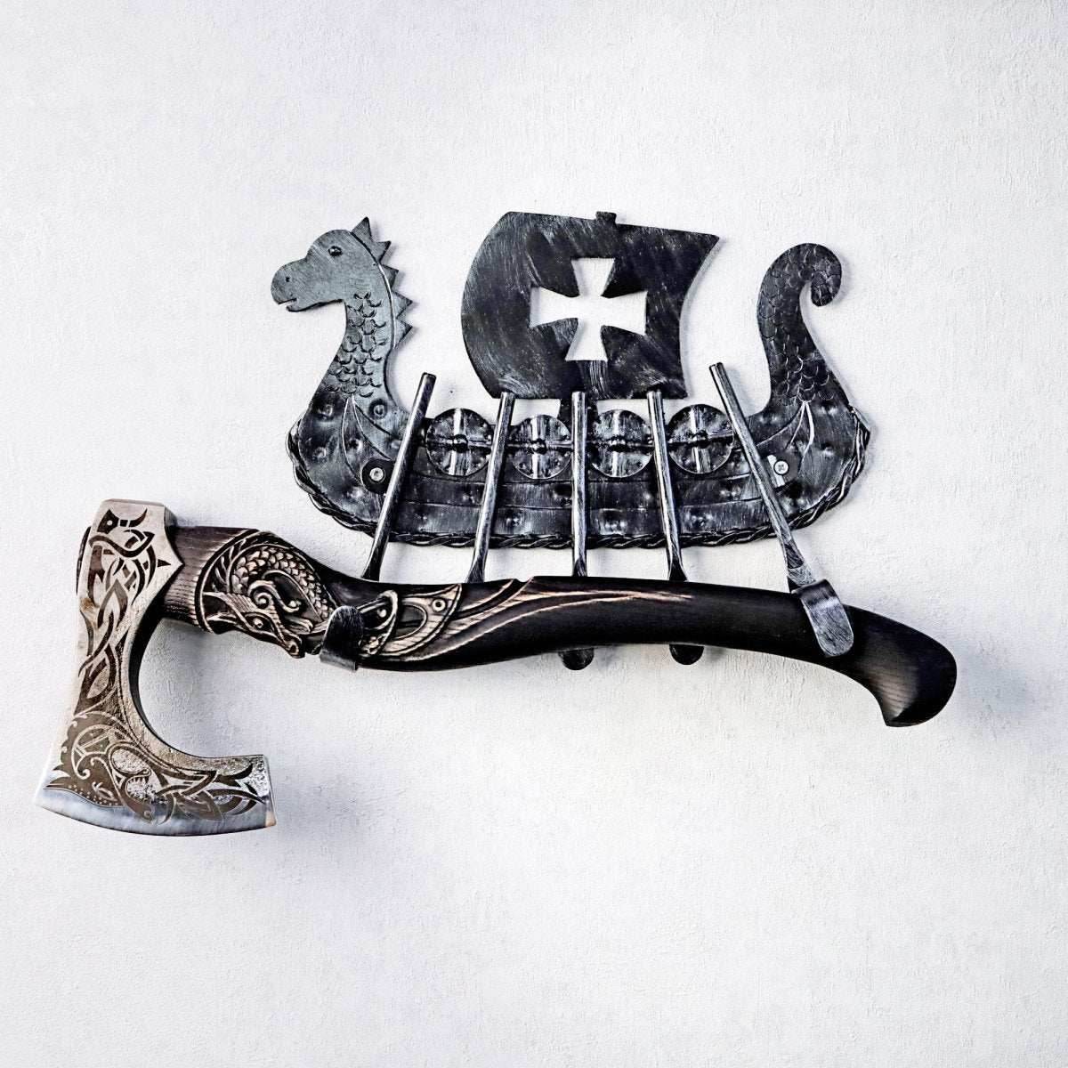 Silver Stand for Leviathan Axe - 