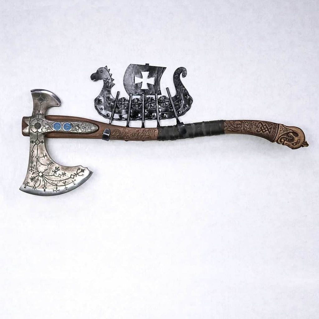 Silver Stand for Leviathan Axe - 