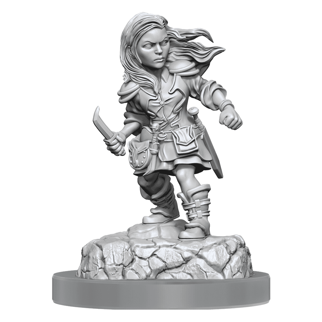 D&D: Nolzur's Marvelous Miniatures - Halfling Rogue Female - 