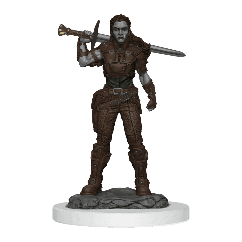 D&D: Nolzur's Marvelous Miniatures - Orc Fighter Female - 