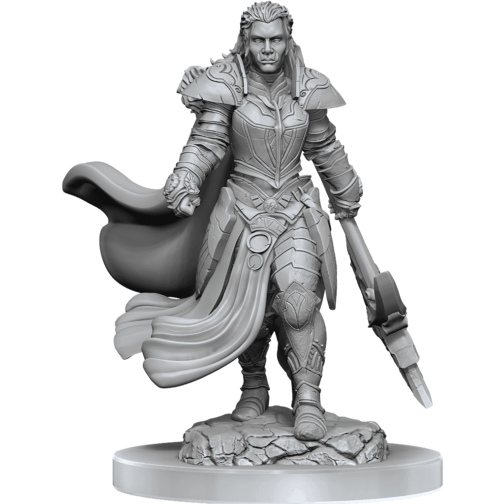 D&D: Nolzur's Marvelous Miniatures - Orc Fighter Female - 